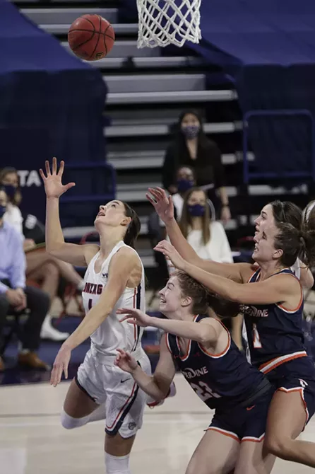 Image: Pepperdine vs. Gonzaga Basketball 2/25/21