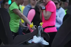 Photo Story: A Riverfront Park Tribute Run To Boston
