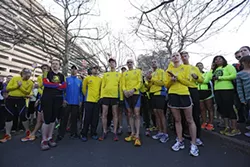 Photo Story: A Riverfront Park Tribute Run To Boston