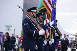 PHOTOS: 2013 Armed Services Torchlight Parade