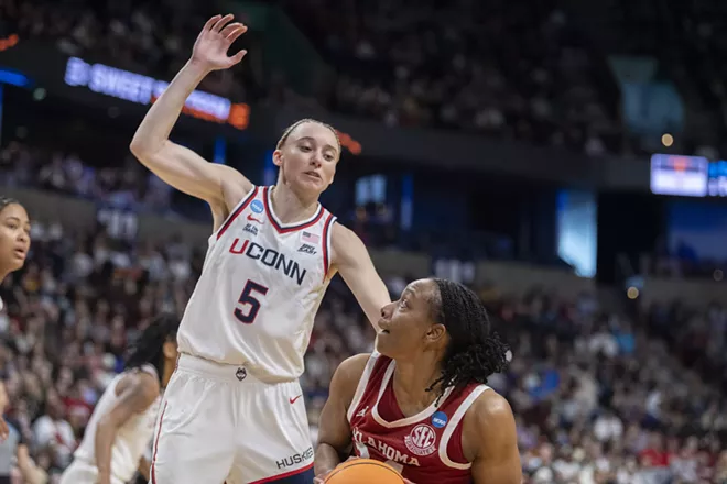 Image: Photos for the 2025 Women's NCAA Basketball Tournament at Spokane Arena