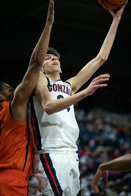 Photos from Gonzaga's 89-51 win over Pacific on Feb. 10, 2022