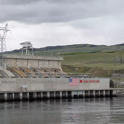 Image: Photos from Inland Northwest tribes' salmon release at Chief Joseph Dam in Central Washington