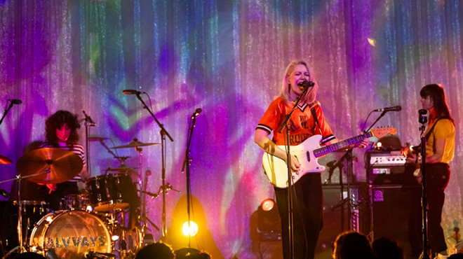 Photos of Alvvays and The Beths performing at The Knitting Factory on August 21, 2024