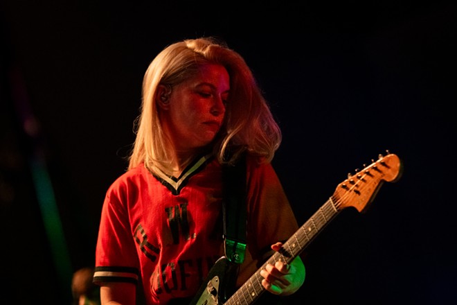 Photos of Alvvays and The Beths performing at The Knitting Factory on August 21, 2024