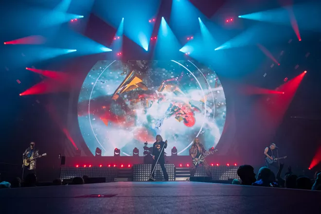 Image: Photos of Def Leppard performing at the Spokane Arena on September 6, 2024