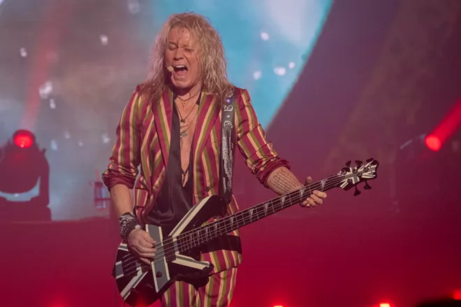 Image: Photos of Def Leppard performing at the Spokane Arena on September 6, 2024