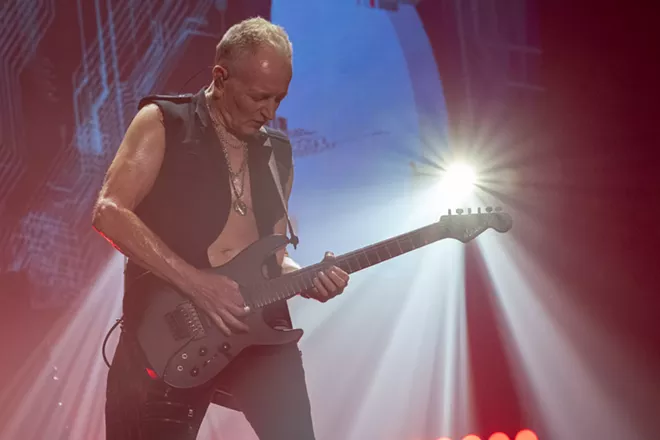 Image: Photos of Def Leppard performing at the Spokane Arena on September 6, 2024