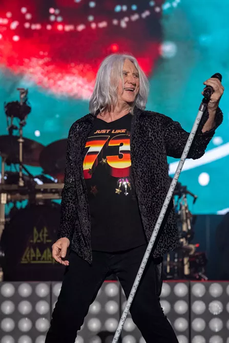 Image: Photos of Def Leppard performing at the Spokane Arena on September 6, 2024