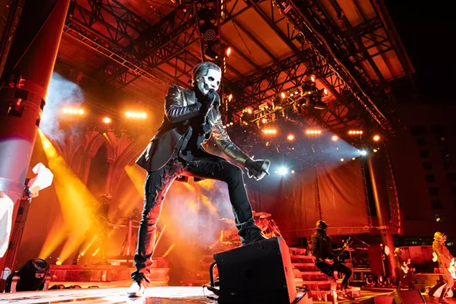 Image: Photos of Ghost performing at BECU Live at Northern Quest Casino with Amon Amarth on August 5, 2023