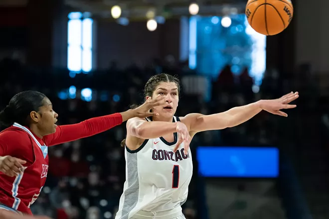 Image: Photos of Gonzaga women's senior day win over Loyola Marymount on Feb. 26, 2022