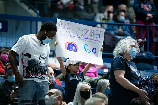 Image: Photos of Gonzaga women's senior day win over Loyola Marymount on Feb. 26, 2022