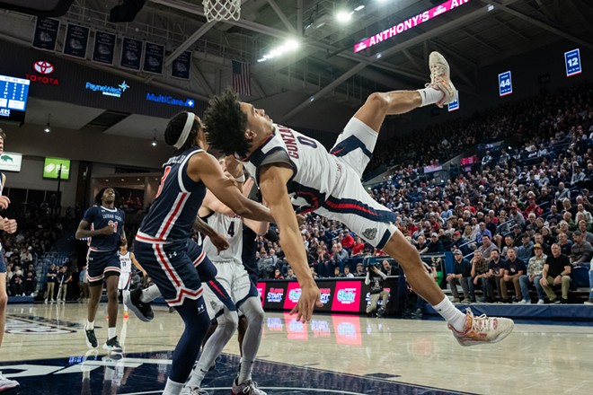 Photos of Gonzaga's 100-76 win over Jackson State on Dec. 20, 2023
