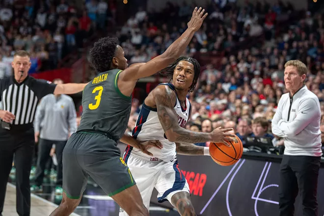 Image: Photos of Gonzaga's 101-63 win over Baylor at the Spokane Arena on Monday, November 4, 2024