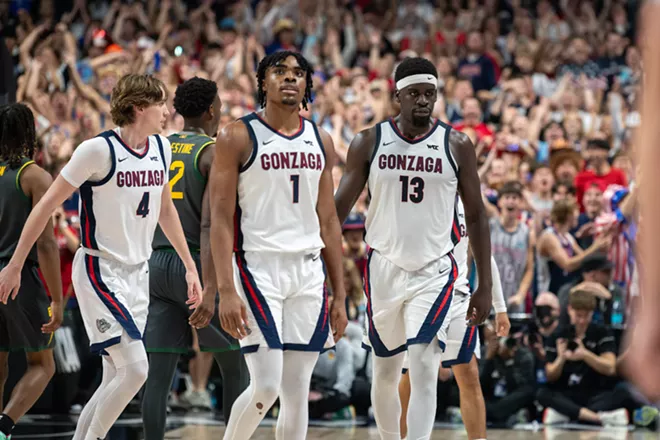 Image: Photos of Gonzaga's 101-63 win over Baylor at the Spokane Arena on Monday, November 4, 2024