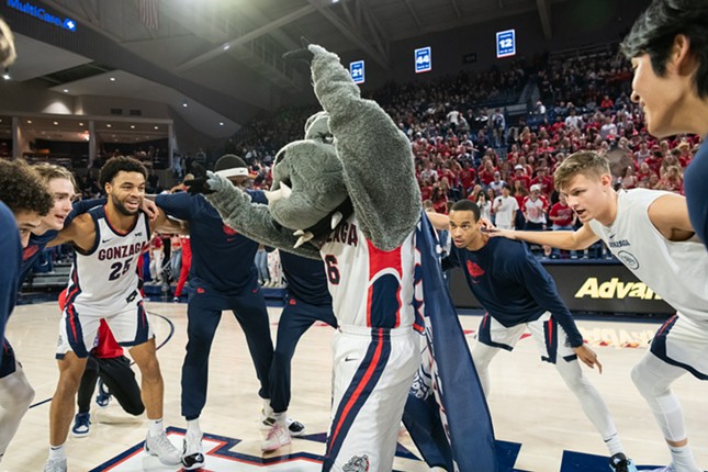 Photos of Gonzaga's 102-76 win over Pacific on Feb. 17, 2024