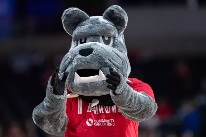 Image: Photos of Gonzaga's 81-50 win over Portland at the Community Cancer Fund Classic at the Spokane Arena on Thursday, January 2, 2025