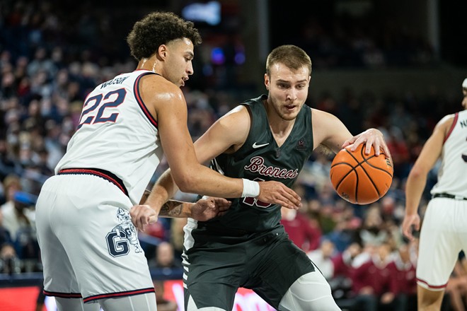 Image: Photos of Gonzaga's 81-69 win over Santa Clara on Feb. 19, 2022