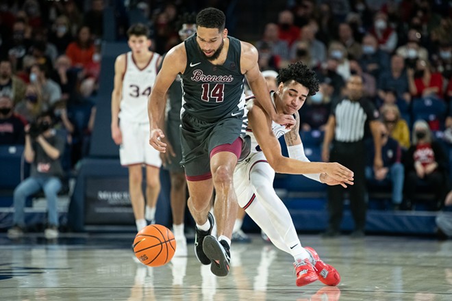 Image: Photos of Gonzaga's 81-69 win over Santa Clara on Feb. 19, 2022