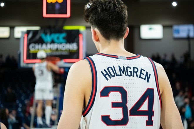 Image: Photos of Gonzaga's 81-69 win over Santa Clara on Feb. 19, 2022