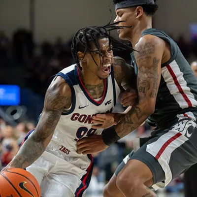 Image: Photos of Gonzaga's 88-75 win over Washington State on Saturday, January 11, 2025