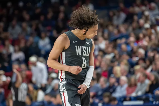 Image: Photos of Gonzaga's 88-75 win over Washington State on Saturday, January 11, 2025