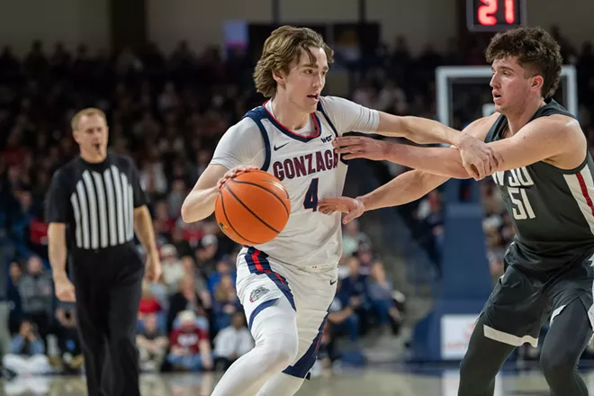 Image: Photos of Gonzaga's 88-75 win over Washington State on Saturday, January 11, 2025