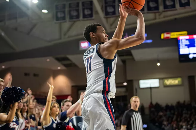 Image: Photos of Gonzaga's 88-75 win over Washington State on Saturday, January 11, 2025