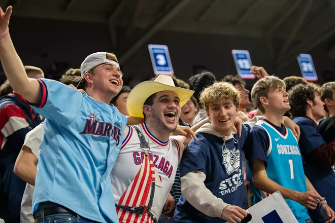 Image: Photos of Gonzaga's 88-75 win over Washington State on Saturday, January 11, 2025