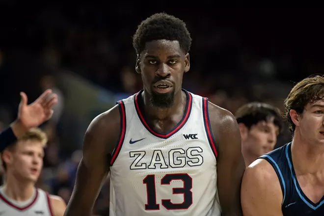 Image: Photos of Gonzaga's 93-80 win over San Diego on Wednesday, January 8, 2025
