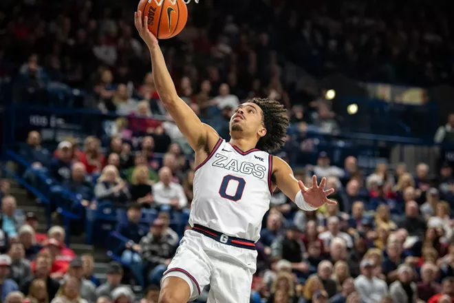Image: Photos of Gonzaga's 93-80 win over San Diego on Wednesday, January 8, 2025