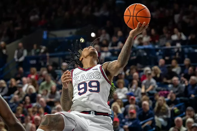 Image: Photos of Gonzaga's 93-80 win over San Diego on Wednesday, January 8, 2025