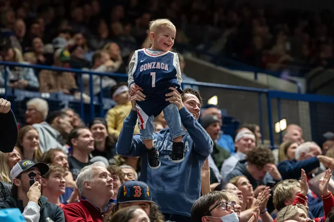Image: Photos of Gonzaga's 93-80 win over San Diego on Wednesday, January 8, 2025
