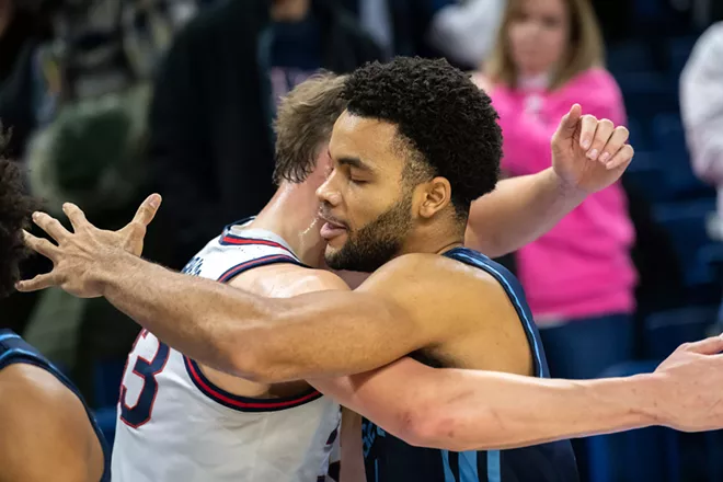 Image: Photos of Gonzaga's 93-80 win over San Diego on Wednesday, January 8, 2025