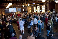 Photos of you at last night's debate party