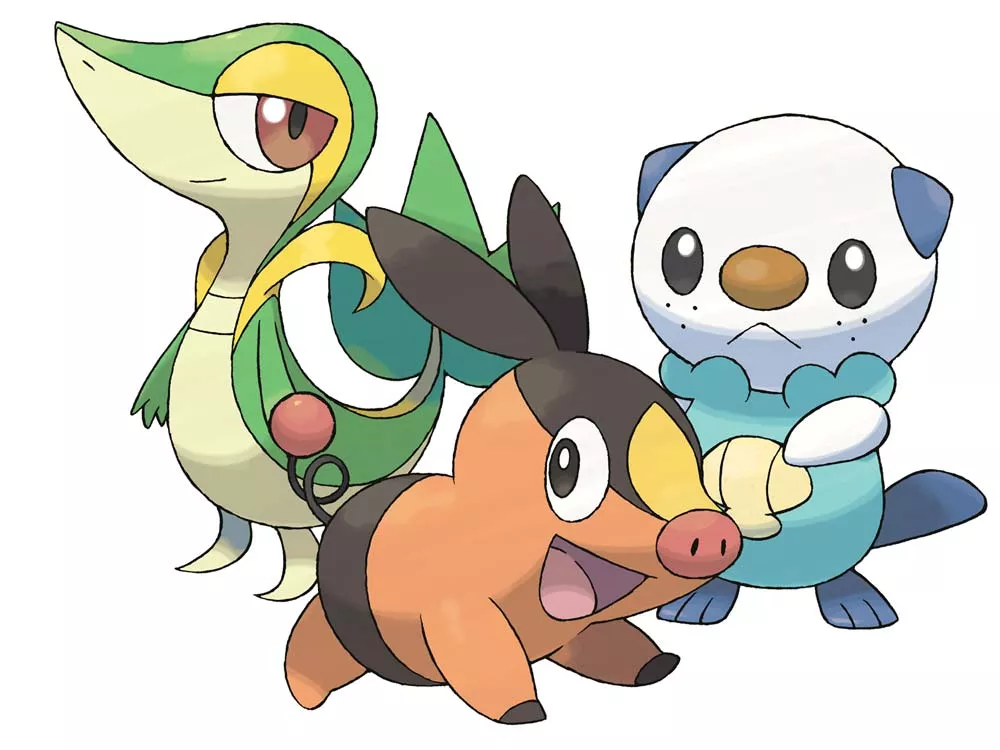 all black/white pokemon, This is all the pokemon in Unova.