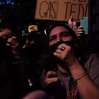 Image: Portland Unrest: Police and federal agents clash with protesters