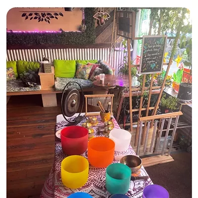 Image: Pride Soundbath Meditation