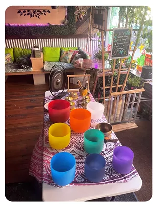 Image: Pride Soundbath Meditation
