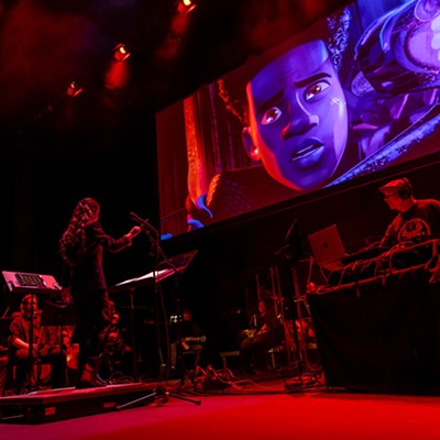 Image: Q&A: What it's like to conduct a live orchestra (and DJ) along with a screening of Spider-Man: Across the Spider-Verse