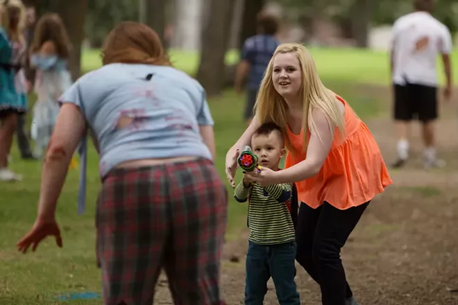 PHOTOS: Zombie Run at Comstock Park