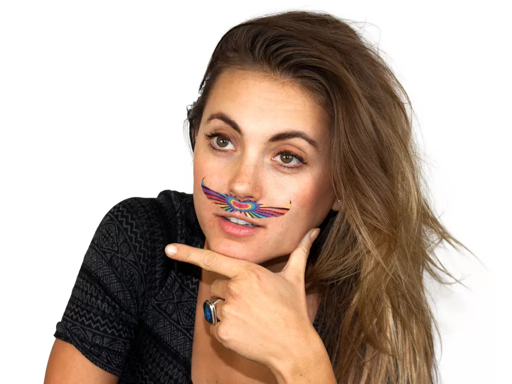 Rainbow 'staches: the weirdest thing in our inbox today