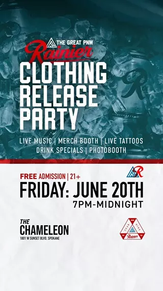 Image: Rainier x The Great PNW Clothing Release Party
