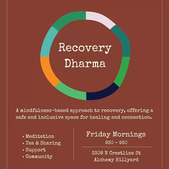 Recovery Dharma at Alchemy Hillyard