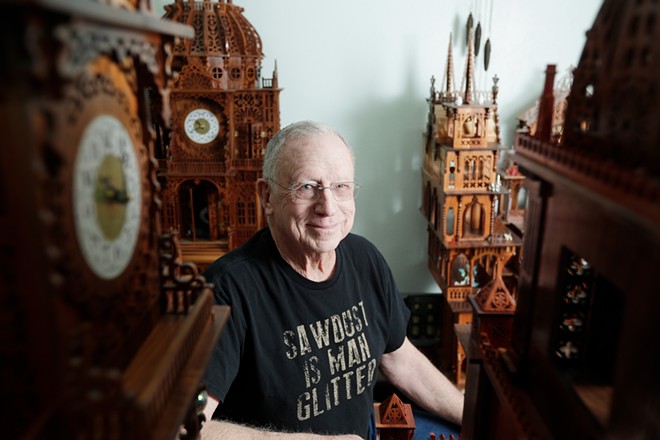 Richard Weatherly's handmade clocks
