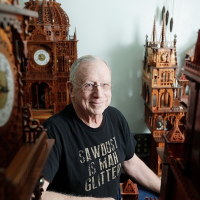 Richard Weatherly's handmade clocks