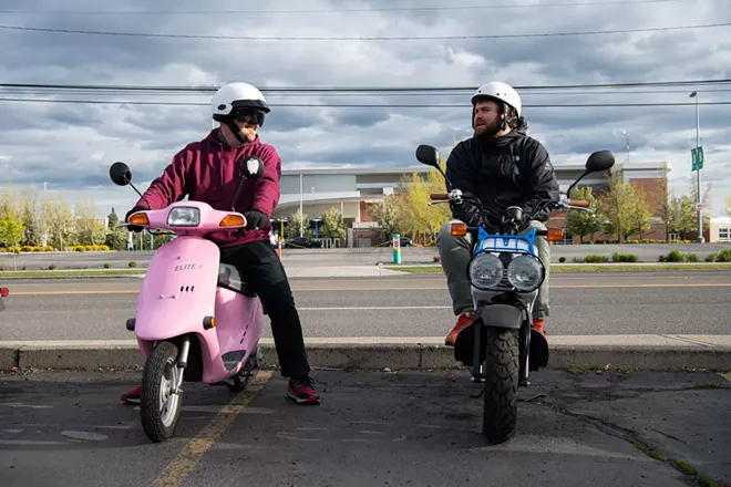 Image: Ride along with the Mild Riders — Spokane's local 'scooter gang'