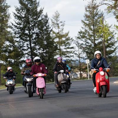 Image: Ride along with the Mild Riders — Spokane's local 'scooter gang'