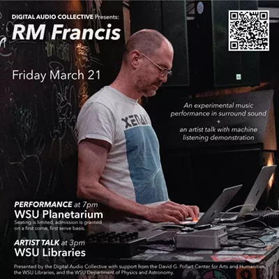 Image: March 21 RM Francis performs WSU Planetarium