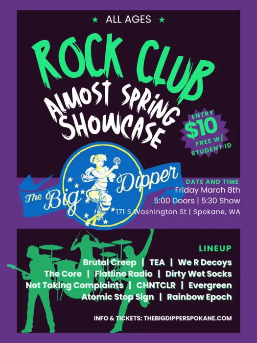 Rock Club: Almost Spring Showcase